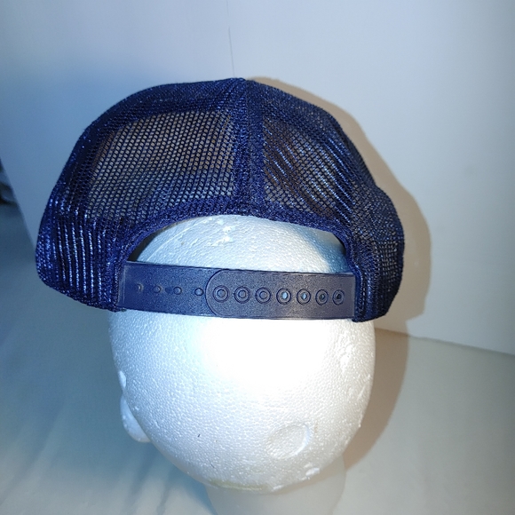 Truckers Hat Cap Navy White Snap Back OLD FART - Picture 3 of 10